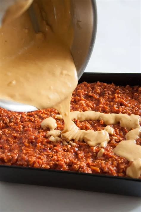 Vegan Lasagna With Nooch Cheese Recipe Elephantastic Vegan