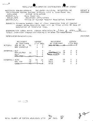 Fillable Online Forwards Summary Rept Of Yr Inservice Insp Of