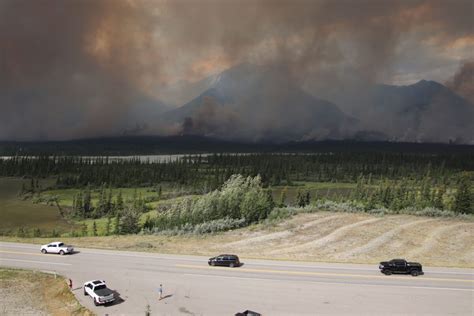 Out Of Control Wildfire Near Jasper In Alberta Spans Over Hectares