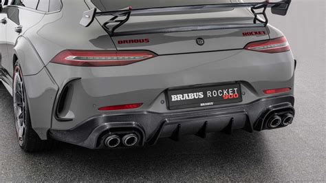 Brabus Rocket 900 Carbon Fiber Body Kit Set For Mercedes Benz AMG GT 63