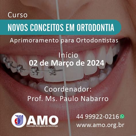 Curso Novos Conceitos Em Ortodontia