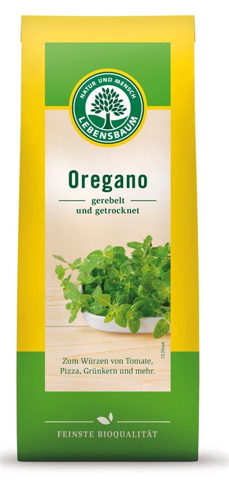 Oregano Bio G Lebensbaum Sklep Internetowy Delikatesy Zdrowo