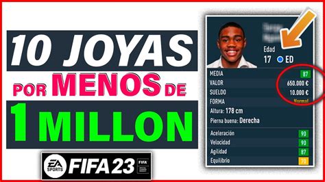 MEJORES Promesas BARATAS Modo Carrera FIFA 23 YouTube