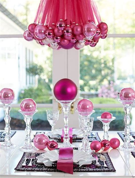 40 Stunning Christmas Chandeliers Pink Christmas Decorations