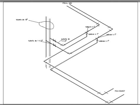 Isometrico Tuberias De Agua Helada En Autocad Cad 35 31 Kb Bibliocad