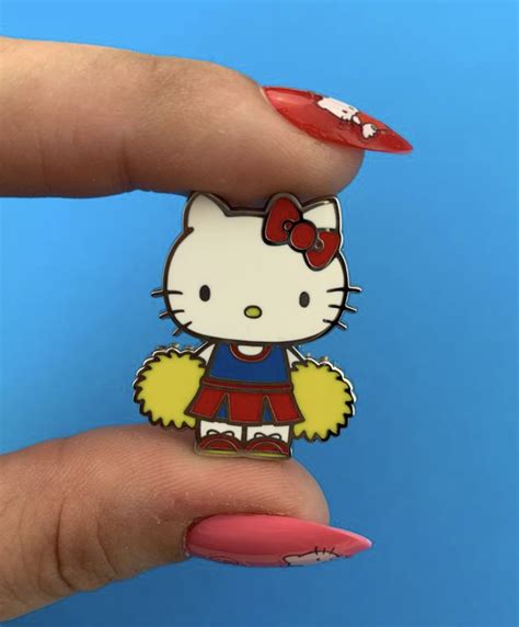 Erstwilder Hello Kitty Chear Leader Pin Lovely Boutique