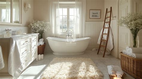 29 Shabby Chic Bathroom Ideas For Elegant Comfort - Courtneys World