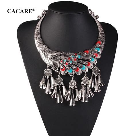 2020 Long Pendent Statement Necklace Maxi Women Cheap Big Fashion