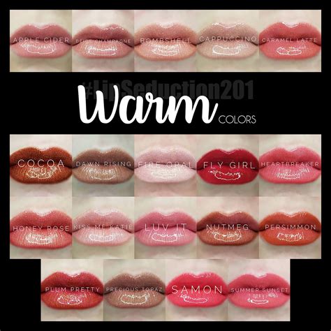 Lipsense Colors In Warm Tones Lipsense Lip Colors Lipsense Colors