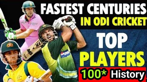 Top 10 Fastest Odi Centuries Ever Top 10 Fastest 100 In Cricket Youtube