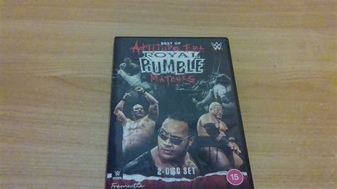 Wwe Dvd Pickup Best Of Attitude Era Royal Rumble Matches Youtube