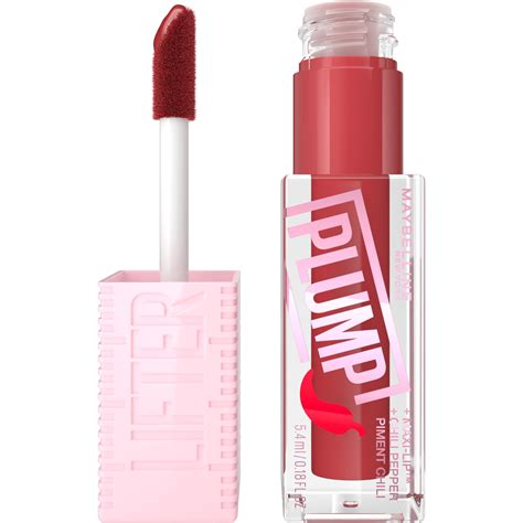 Maybelline Lifter Gloss Lifter Plump Plumping Lip Gloss With Chili