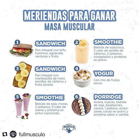 Si Bien Estas Meriendas Pueden Ayudarte A Crear Un Superávit Calórico