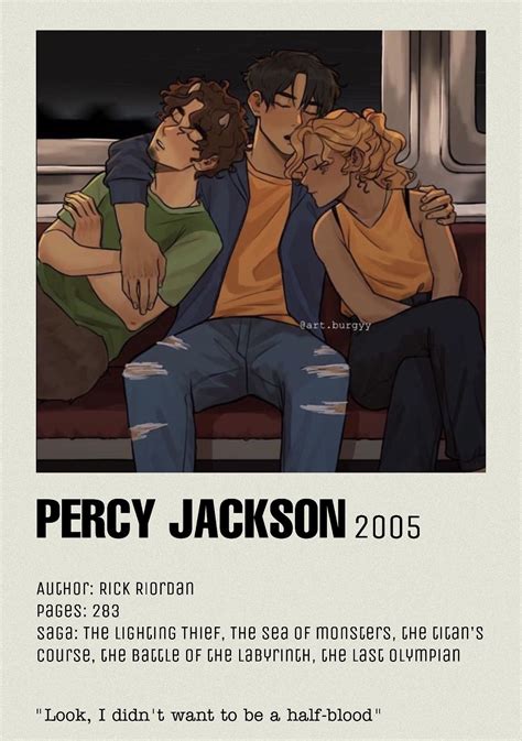 Percy Jackson Polaroid Poster