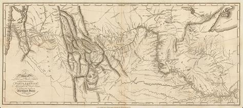 Antique Map - Lewis And Clark's Track Across North America Drawing by Meriwether Lewis and ...