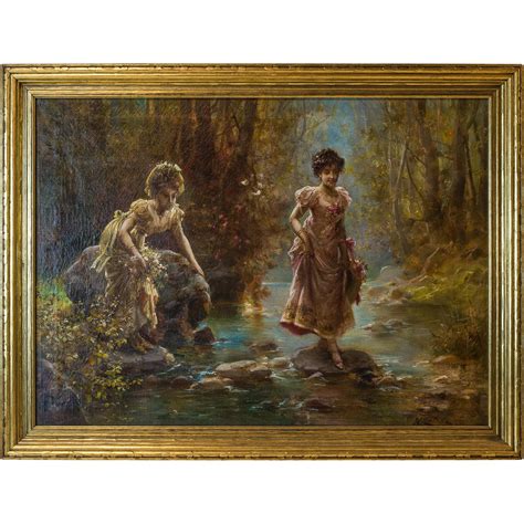 Hans Zatzka Hans Zatzka Austrian 1859 1945 Exceptional Oil On