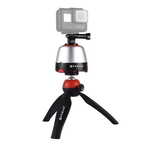 Puluz Electronic Degree Rotation Panoramic Tripod Head Tripod