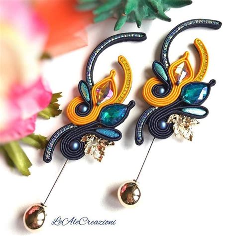 Pin De Baross Judit En Soutache Joyas Soutache Soutache Accesorios