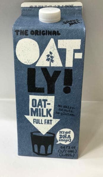 The Original Full Fat Oat Milk The Natural Products Brands Directory