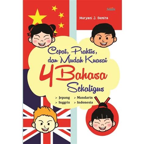 Buku Cepat Praktis Dan Mudah Kuasai 4 Bahasa Sekaligus Saufa