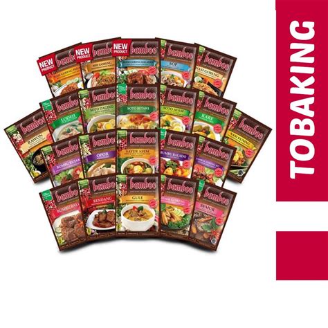 Jual Bamboe Bumbu Dapur All Varian Rawon Rendang Balado Nasi Goreng