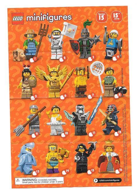 Lego Series 15 Minifigures Review