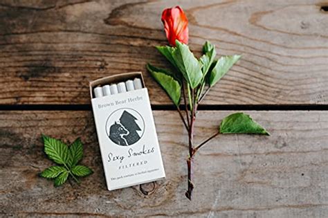 Brown Bear Herbs Sexy Smokes Organic Herbal Smoking Blend Filtered No