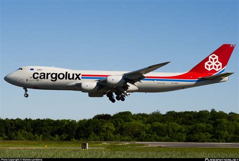 LX VCG Cargolux Airlines International Boeing 747 8R7F Photo By Matteo