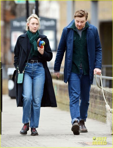 Saoirse Ronan Spotted with Longtime Boyfriend Jack Lowden While Walking ...