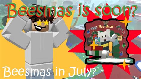 Playing Beesmas Early Beesmas Is Coming Soon Youtube