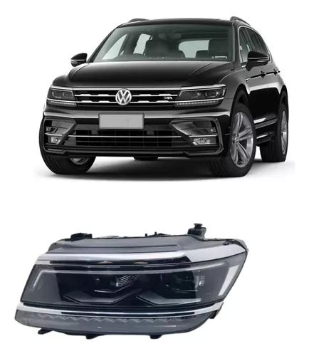 Farol Tiguan R Line 18 Á 22 Eletrico C Led Xenon Esquerdo Frete grátis