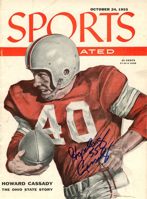 Hopalong Cassady Autographed 10241955 Sports Illustrated Magazine Jsa