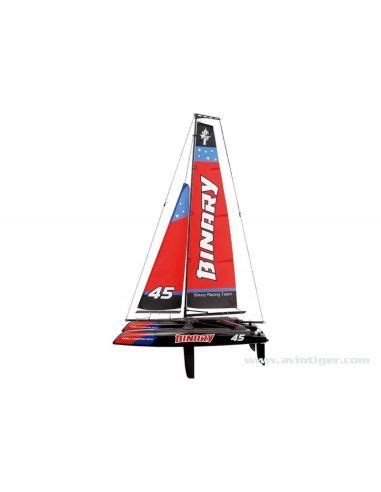 Bateau Rc Voilier Binary Rtr Radiocommande Fr Lcdp