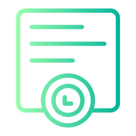 start date generic gradient outline icon freepik