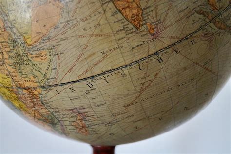 Globe From Dietrich Reimers Germany 1930s For Sale At 1stdibs