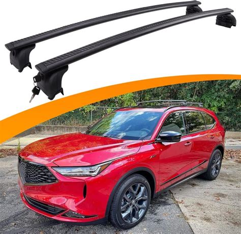 Buy Nixface Lockable Roof Rack Cross Bar Fit For 2022 Acura Mdx Cargo