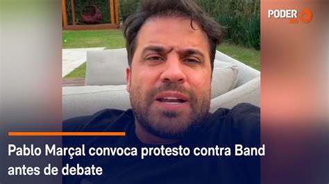 Pablo Marçal convoca protesto contra Band antes de debate YouTube