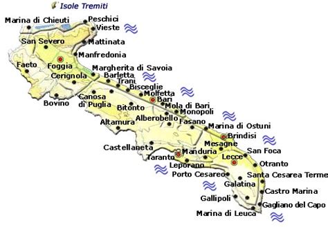 Canosa Di Puglia Cartina