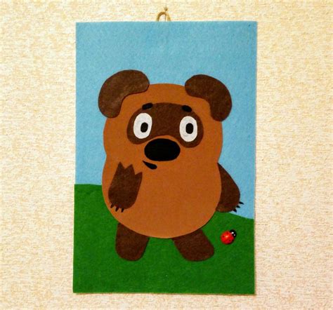 Шаблон аппликация винни пух (45 фото)