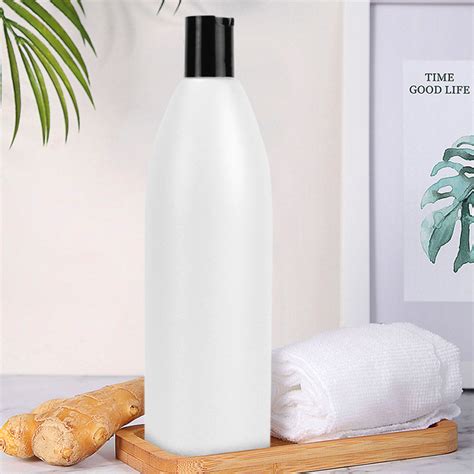 Ml Hdpe Shampoo Body Lotion Wash Plastic Squeeze Bottle With Flip