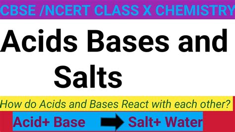 1how Do Acids And Bases React With Each Other 2reaction Of Metallic