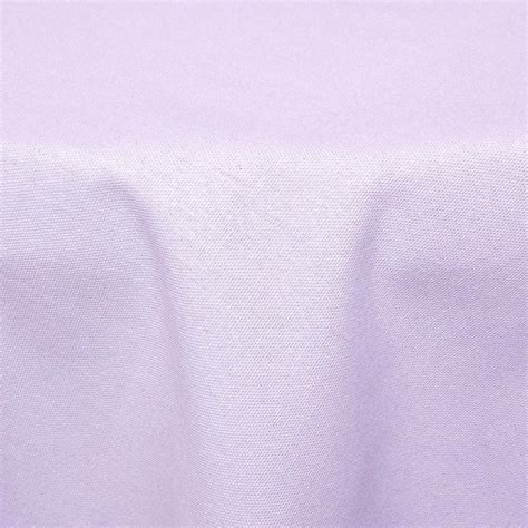 Mauve Cotton Round Tablecloth 180 Cm