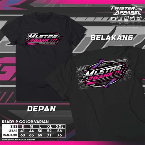 Jual Kaos Mletre Gank Baju Distro Kata Kata Racing Herex Mletre Genk