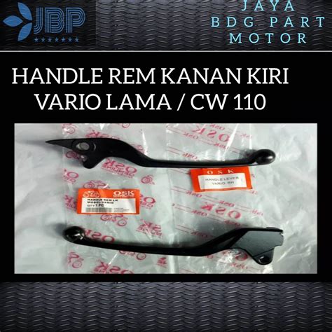 Jual Handle Rem Kanan Kiri Vario Lama Vario CW 110 Hitam Handel