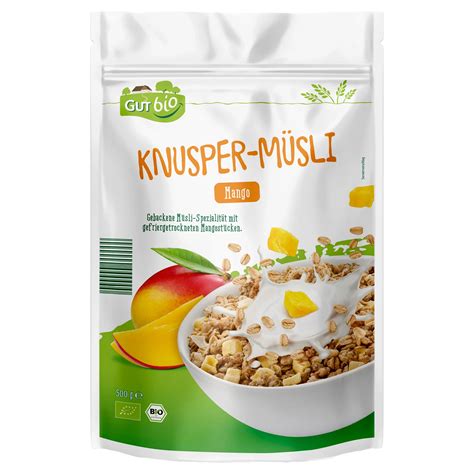 GUT BIO Bio Knusper Müsli 500 g ALDI SÜD