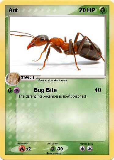 Pokémon Ant 2 2 Bug Bite My Pokemon Card