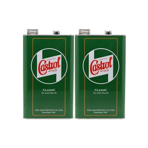 Castrol Classic XL 20W 50 Oldtimer Öl Classic Cars Motoröl 2x 5 10