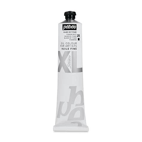 Pebeo XL Studio Oil Color Titanium White 200 Ml Tube Michaels