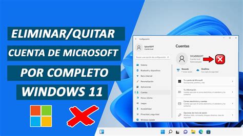 Quitar Cuenta De Microsoft En Windows Como Eliminar Cuenta De