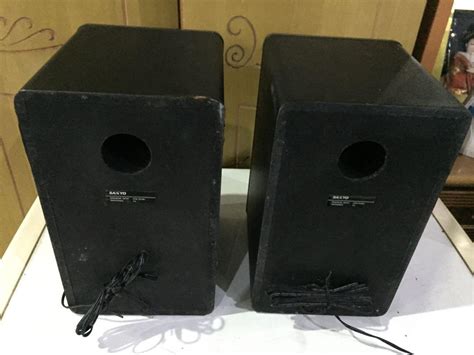 Sanyo Speaker System Audio Soundbars Speakers And Amplifiers On Carousell